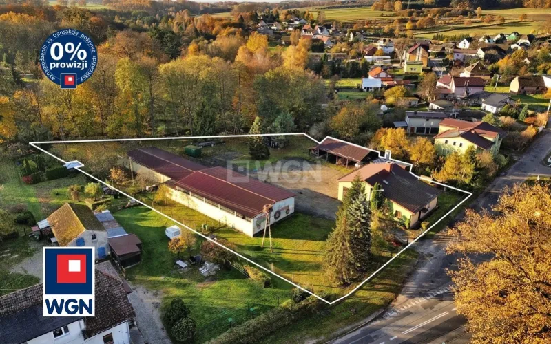Dom na  sprzedaż Barcino - Barcino I dom I hala I działka 5000m2 I Prowizja 0%